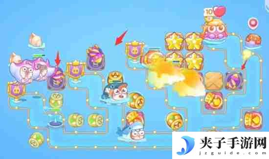 保卫萝卜4海的闺女第68关怎么过 海的闺女第68关无伤金萝卜通关攻略