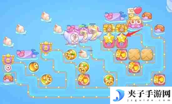 保卫萝卜4海的闺女第68关怎么过 海的闺女第68关无伤金萝卜通关攻略