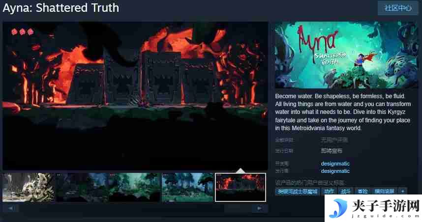 Ayna: Shattered Truth：探索次世代银河恶魔城的全新冒险