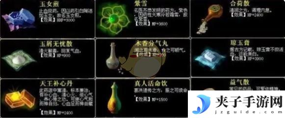 《大话西游》药品获取攻略