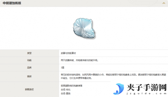 《鸣潮》风主升级培养材料一览