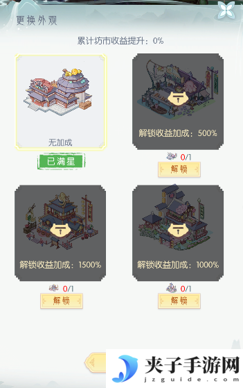 《盛唐烟雨》坊市攻略