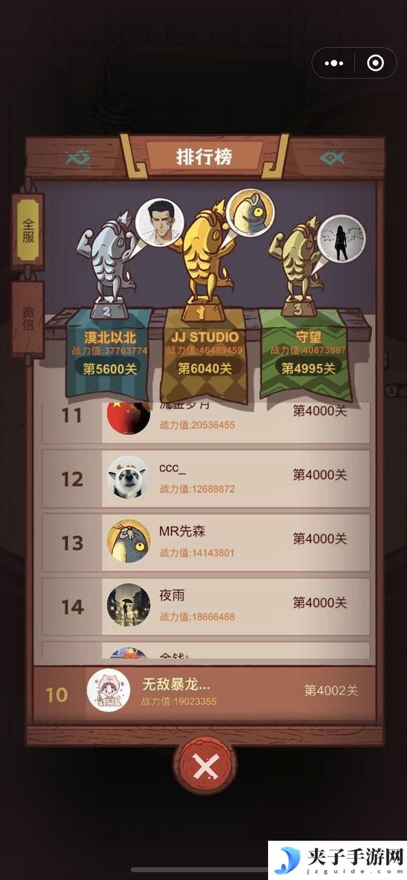 咸鱼之王4000关怎么过