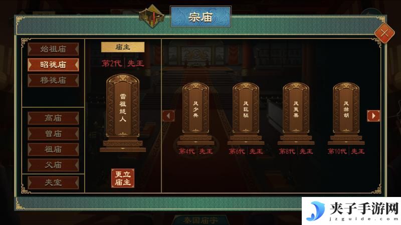 《大周列国志》-宗庙功能介绍