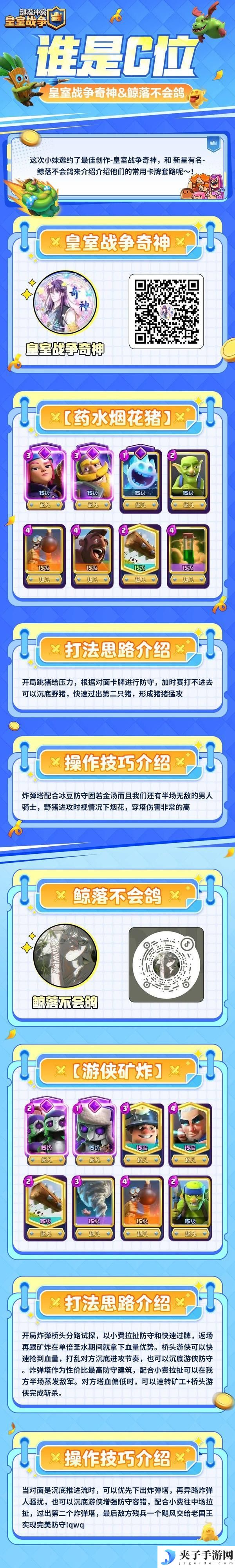 《部落冲突：皇室战争》谁是C位：看看这周他们的上分套路