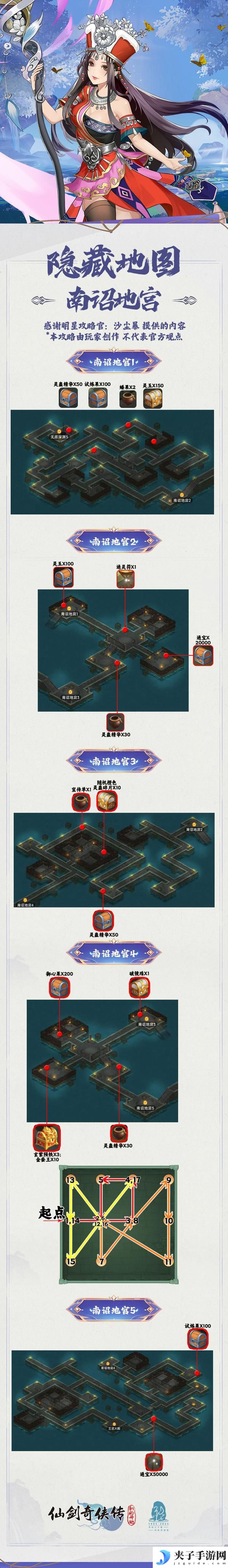 《仙剑奇侠传新的开始》隐藏彩蛋之南诏地宫