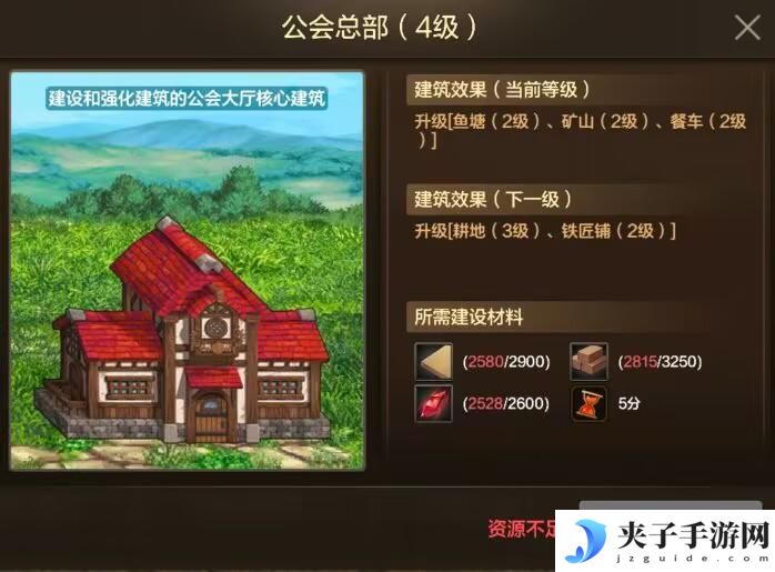 公会大厅升级玩法解密，如何快速升到4级