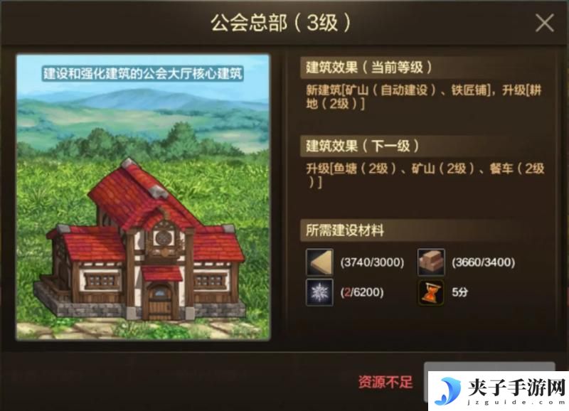 公会大厅升级玩法解密，如何快速升到4级