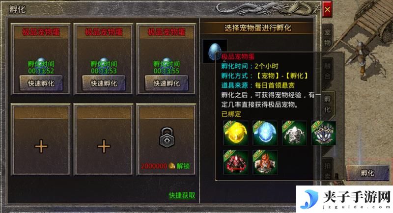 《原始传奇》玛法攻略-宠物攻略