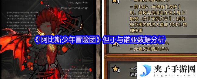 《 阿比斯少年冒险团》但丁与诺亚数据分析