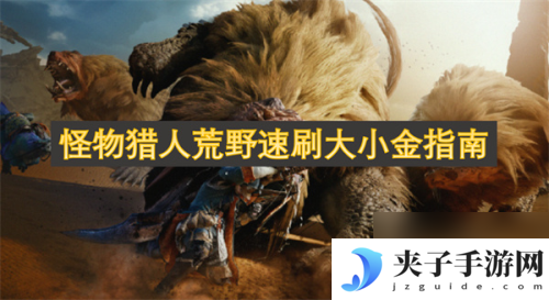 怪物猎人荒野速刷大小金指南 怪物猎人荒野速刷大小金教学