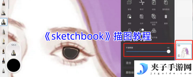 《sketchbook》描图教程