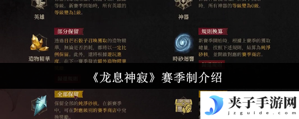 《龙息神寂》赛季制介绍